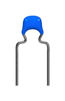 FG28X7R1E105KRT00 CAP, 1UF, 25V, MLCC, RADIAL TDK