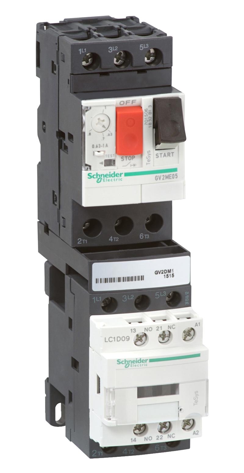 GV2DM110BD MOT.START.4A 24VAC SCHNEIDER ELECTRIC