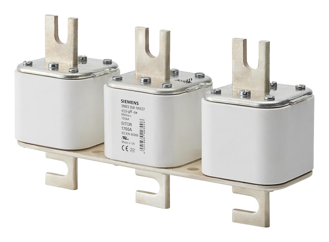 3NB3362-1KK27 HRC FUSE, 1.9KA, 690VAC, BLADE TAG SIEMENS