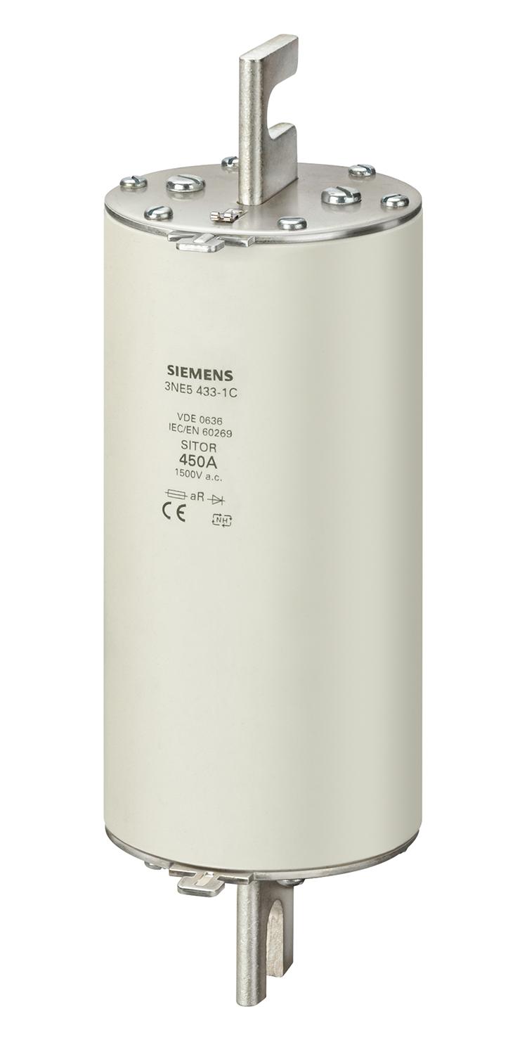 3NE5433-1C HRC FUSE, 450A, 1.5KVAC, 1KVDC, BLADE SIEMENS