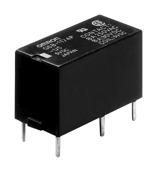 G6B-1114P-US DC24 POWER RELAY, SPST-NO, 24VDC, 5A, THT OMRON