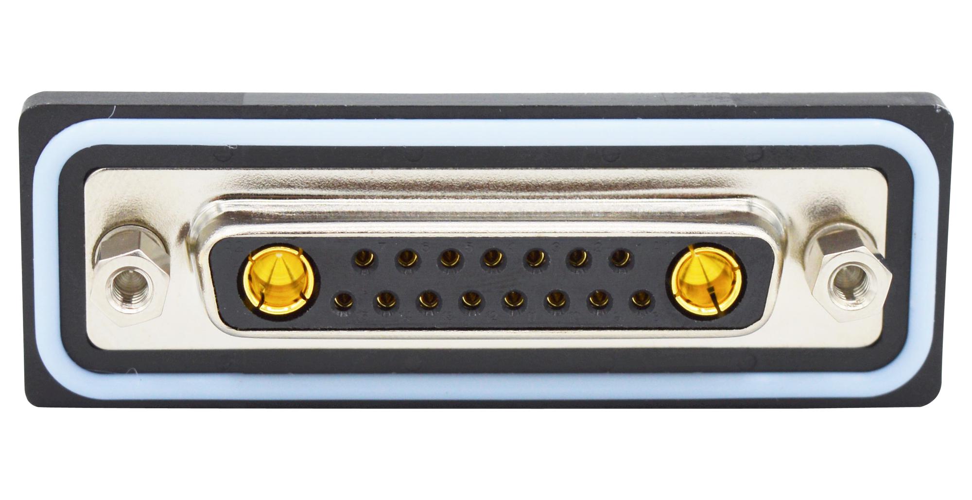 CDFS17W2203L212 COMBO D-SUB CONN, RCPT, DB-17W2, PANEL NORCOMP