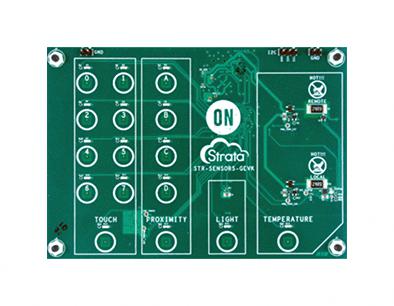 STR-SENSORS-GEVK EVAL BOARD, TOUCH/PROX/LIGHT/TEMP SENSOR ONSEMI