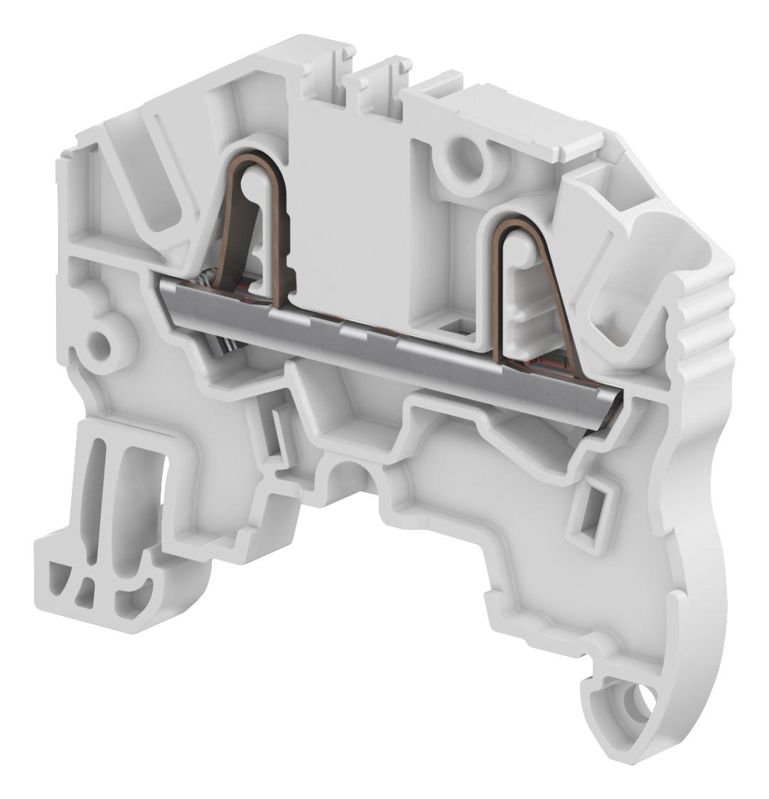 1SNK705010R0000 TERMINAL BLOCK, DIN-RAIL, 2POS, 12AWG ENTRELEC - TE CONNECTIVITY