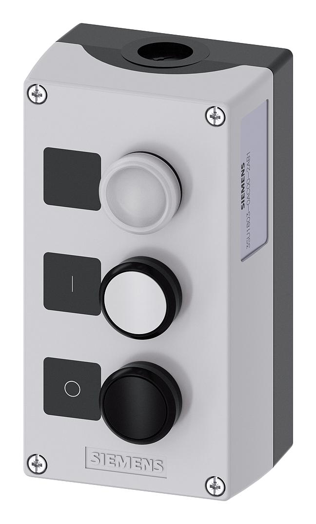 3SU1803-0AC00-2AB1 SW CONTROL STATION, SPST-NO/NC, 2 POS SIEMENS