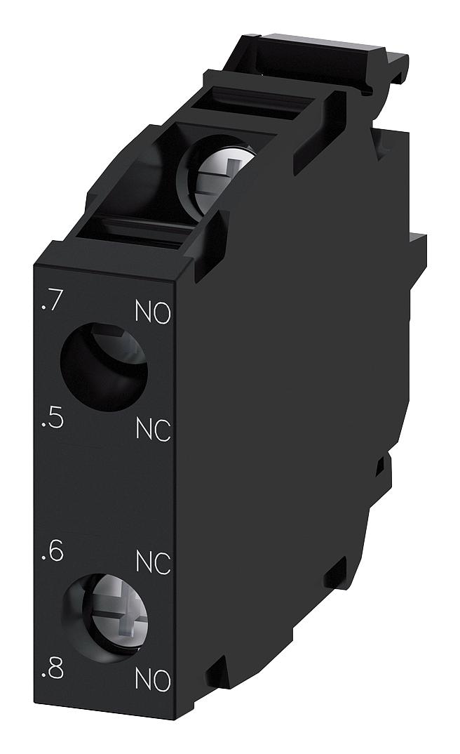3SU1400-1AA10-1RA0 SW CONTACT BLOCK, 2P, 10A, 110VAC, SCREW SIEMENS