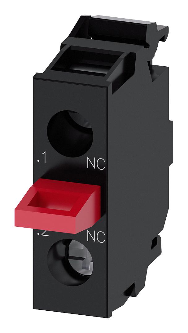 3SU1400-2AA10-1MA0 SW CONTACT BLOCK, 1P, 10A, 110VAC, SCREW SIEMENS