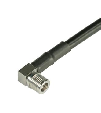 16_QMA-W50-4-5/133_NE RF COAX CONN, QMA PLUG, 50 OHM, CABLE HUBER+SUHNER