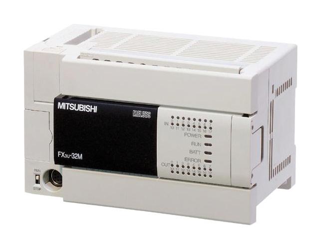 FX3U-32MR/UA1 PROCESS CONTROLLER, 32I/O, 35W, 240VAC MITSUBISHI