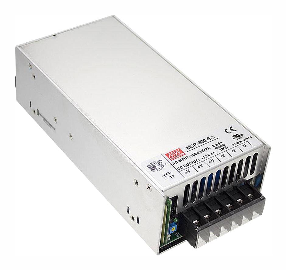 MSP-600-7.5 POWER SUPPLY, AC-DC, 7.5V, 80A MEAN WELL