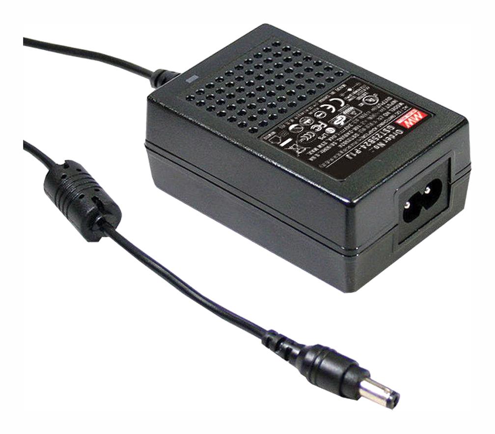 GST25B09-P1J ADAPTER, AC-DC, 9V, 2.55A MEAN WELL