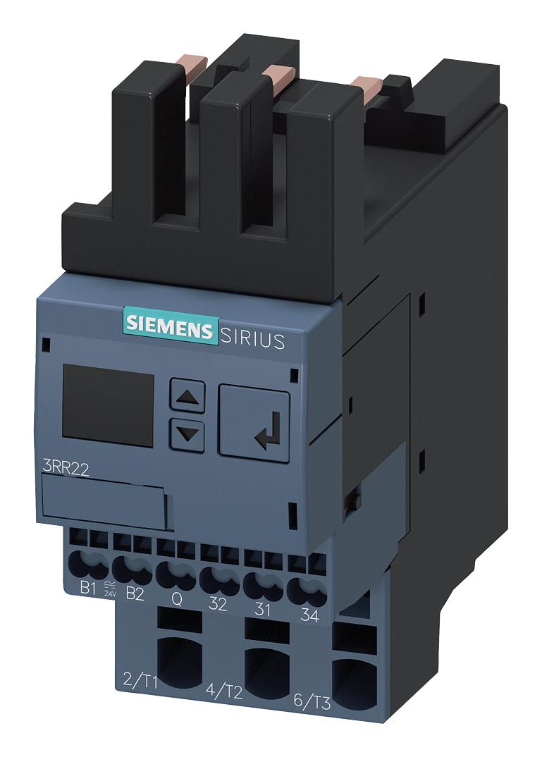 3RR2242-2FA30 CURRENT SENSING RELAY, 3A/400VAC, SPRING SIEMENS