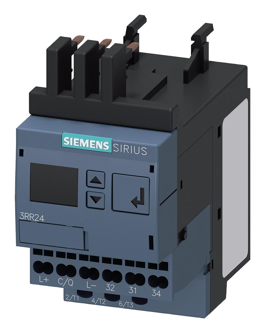 3RR2441-2AA40 CURRENT SENSING RELAY, 3A/230VAC, SPRING SIEMENS