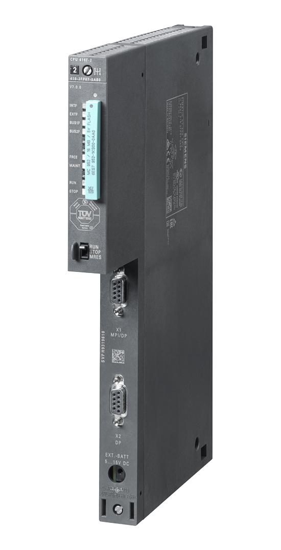 6ES7416-2FP07-0AB0 PLC PROGRAMMER, 2 X RS485 INTERFACE, 24V SIEMENS