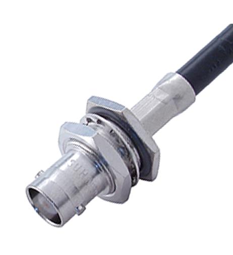 24_BNC-50-3-8/133_NE RF COAX CONN, BNC JACK, 50 OHM, CABLE HUBER+SUHNER