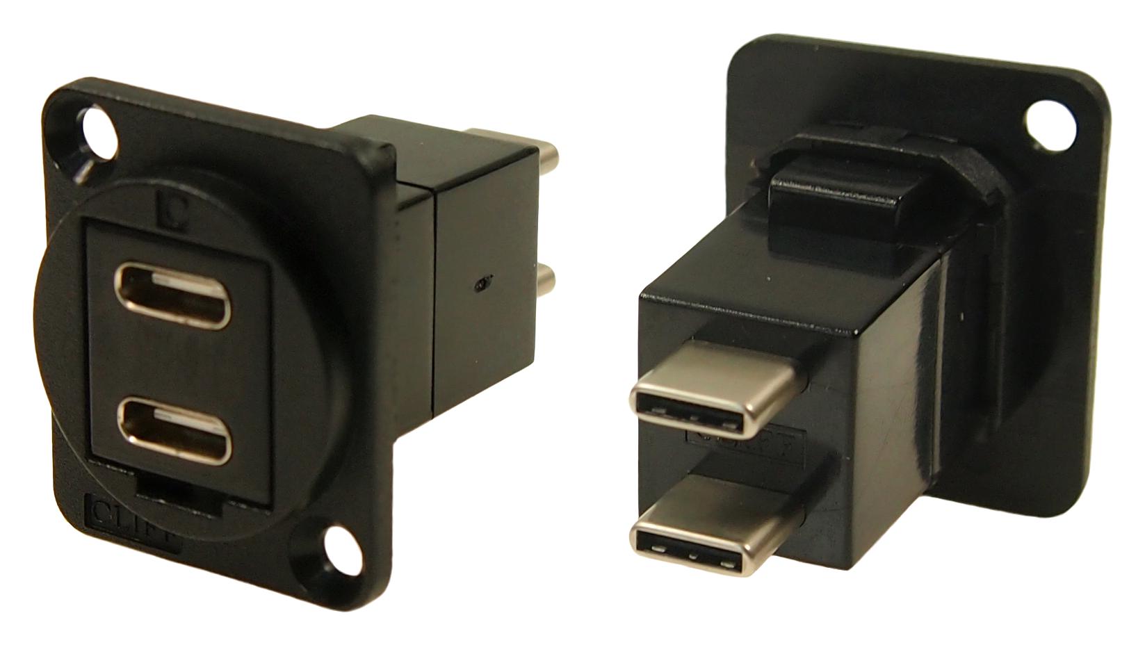CP30212 DUAL USB TYPE C RCPT-PLUG, 24POS CLIFF ELECTRONIC COMPONENTS
