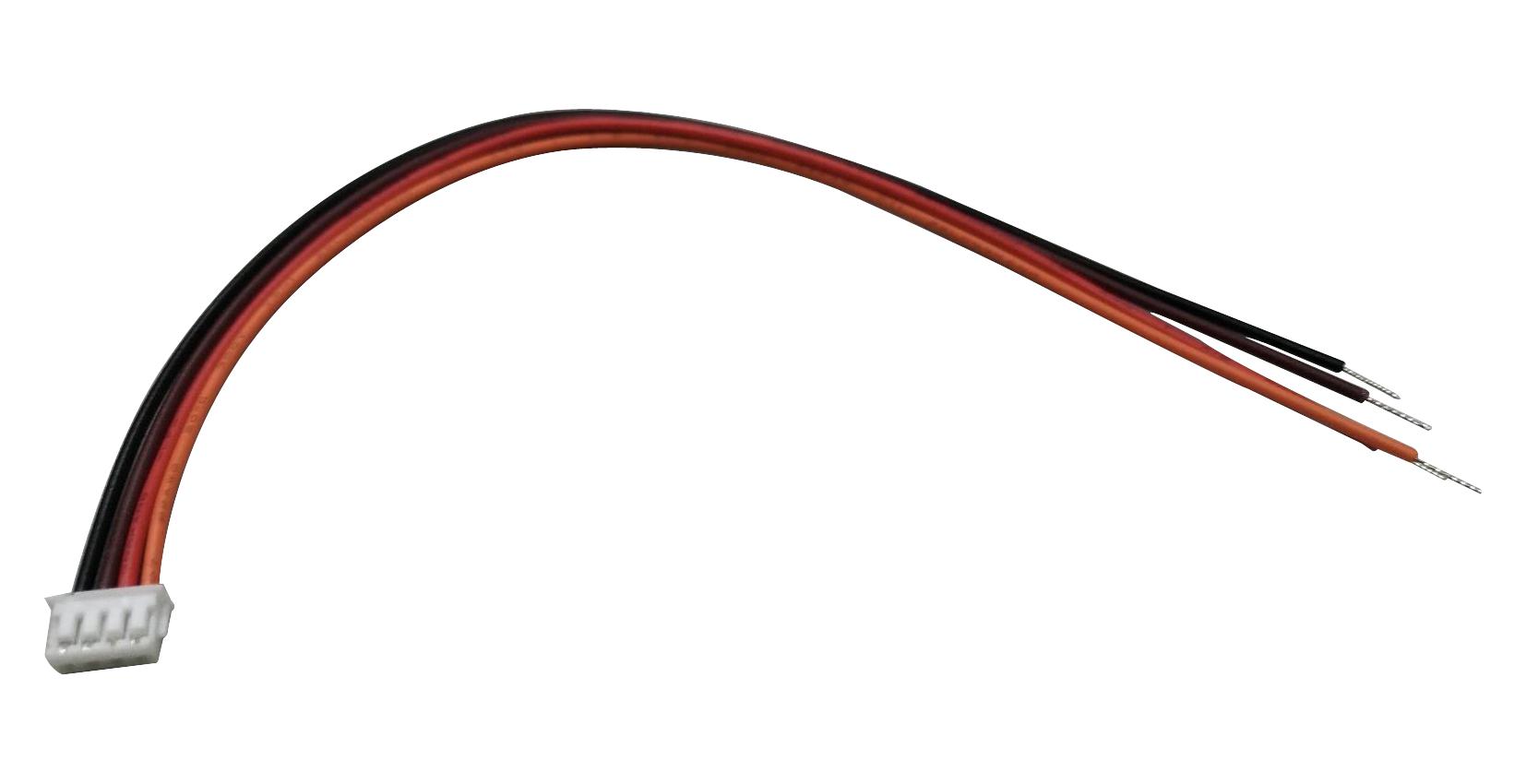 MP004781 CABLE ASSY, 4P WTB RCPT-FREE END, 150MM MULTICOMP PRO