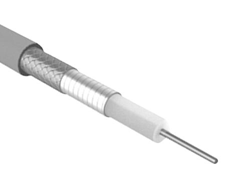 84048293 COAX CABLE WIRE, 4.9MM, 50 OHM, 1M HUBER+SUHNER