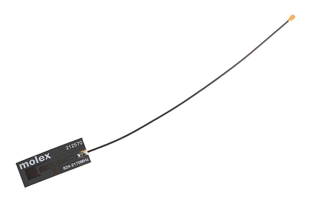212570-0150 CELLULAR ANTENNA, 1.71-2.17GHZ, 1.76DBI MOLEX