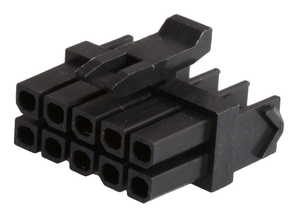172952-1001 RECEPTACLE HOUSING, 10POS, NYLON, BLACK MOLEX