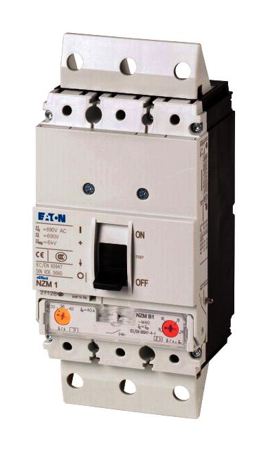 NZMC1-A80-SVE C.-BREAKER 3P SYST/LINE PROTECT. + PLUGS EATON MOELLER