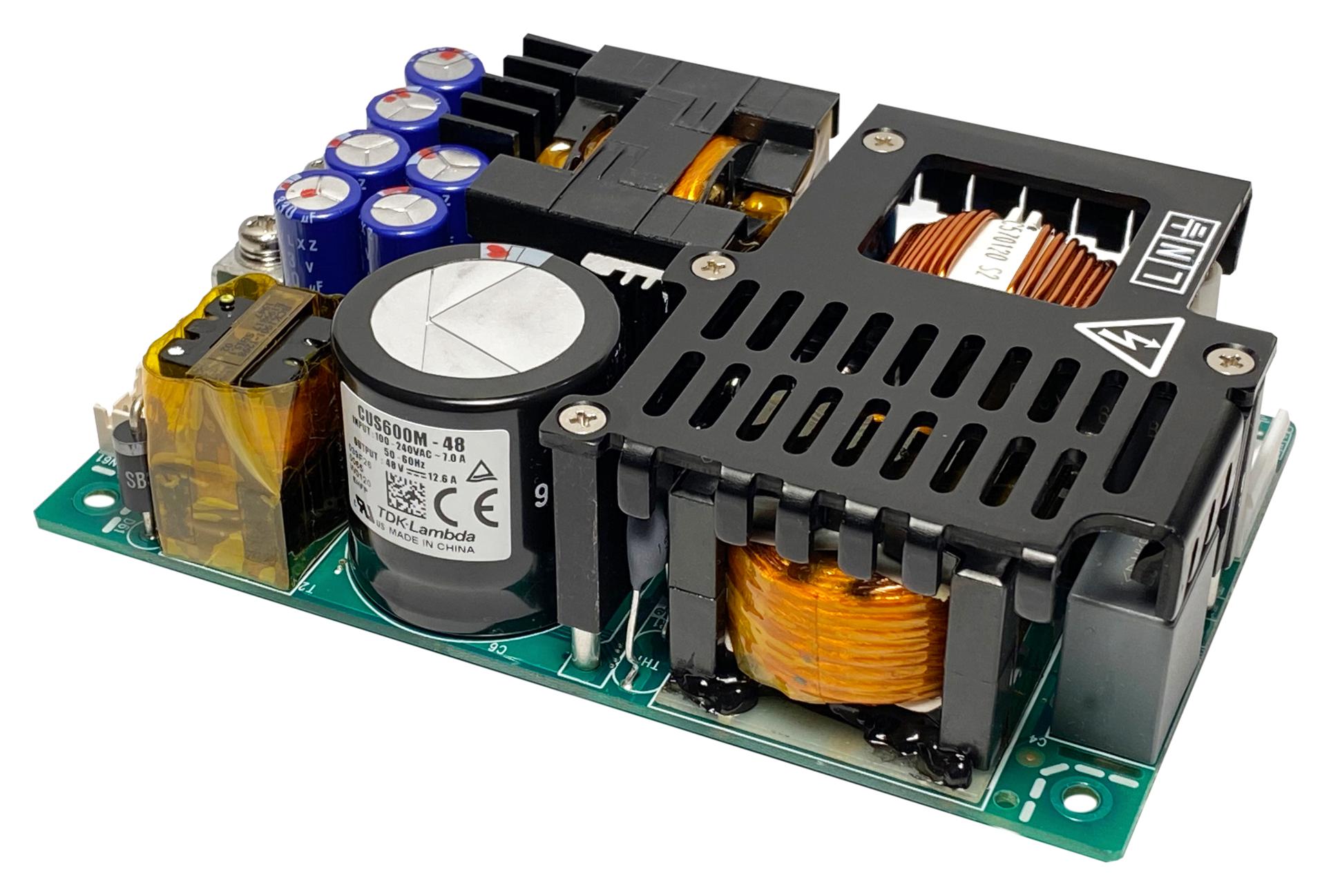 CUS600M-48 POWER SUPPLY, AC-DC, 48V, 8.4A TDK-LAMBDA