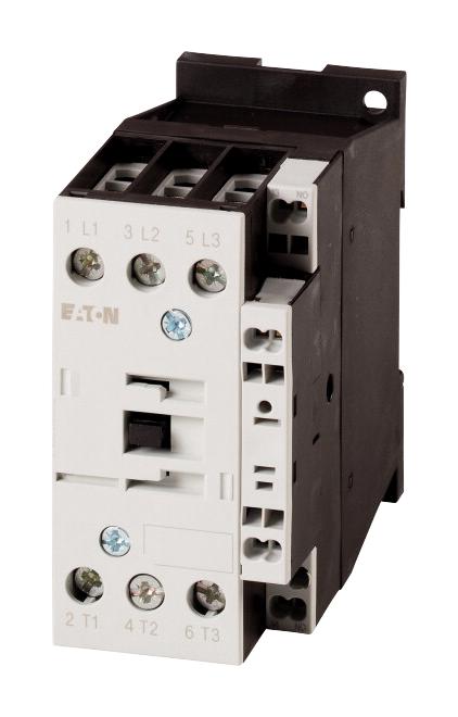 DILMC17-10(RDC24) CONTACTOR, 3-POLE+1N/O, 7.5KW EATON MOELLER