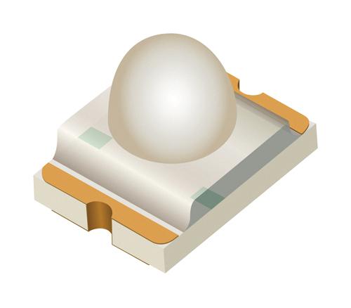 597-3401-607F LED, YELLOW, 710MCD, 590NM, 1209 DIALIGHT