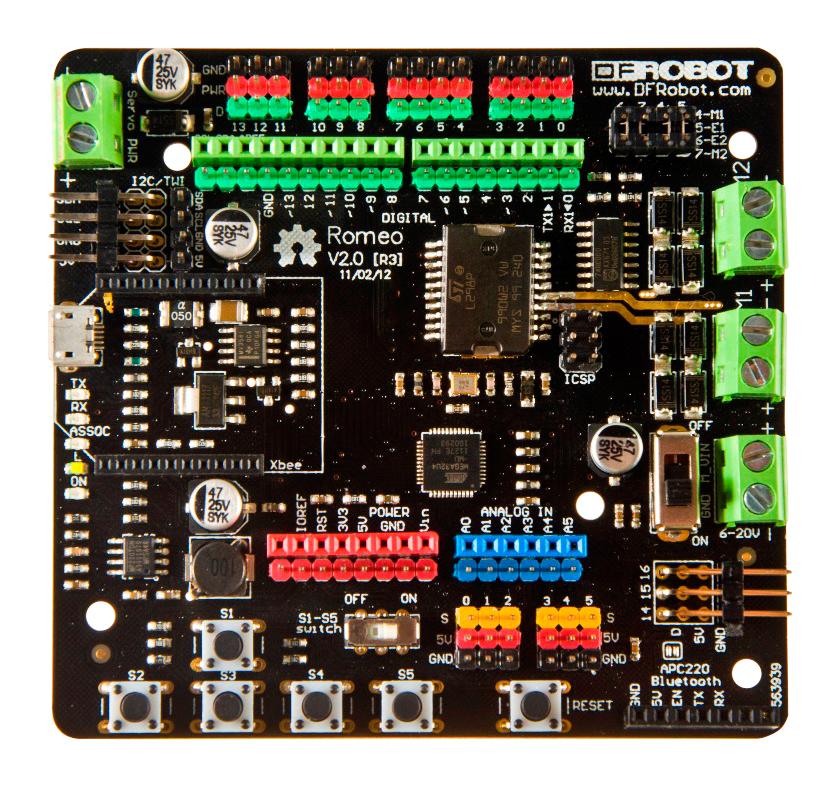 DFR0225 ROMEO V2-ALL IN ONE CONTROLLER BOARD DFROBOT