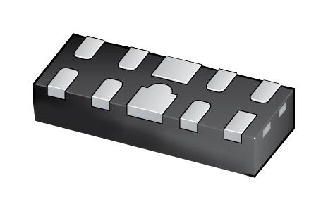 D3V3F4U10LP-7 TVS DIODE, QUAD UNIDIR, 3.3V, UDFN2510 DIODES INC.