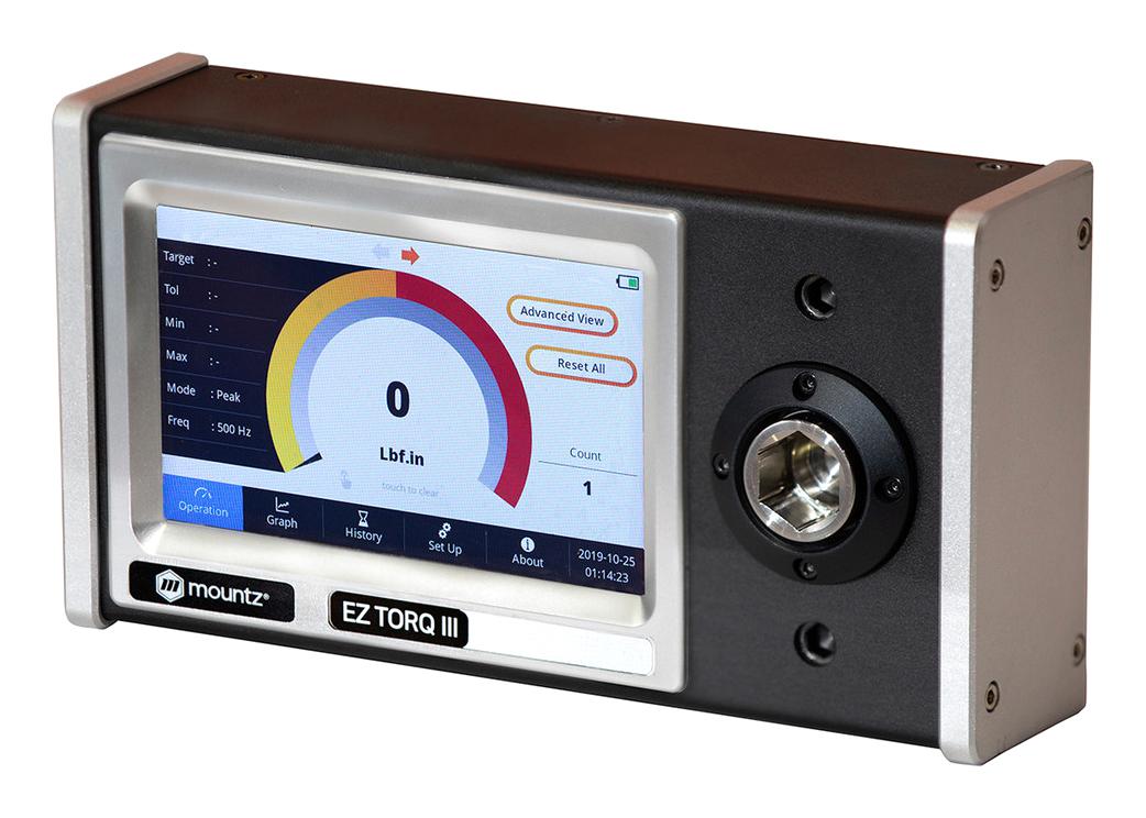 070810 TORQUE ANALYSER, 11.3 -113 CN-M MOUNTZ