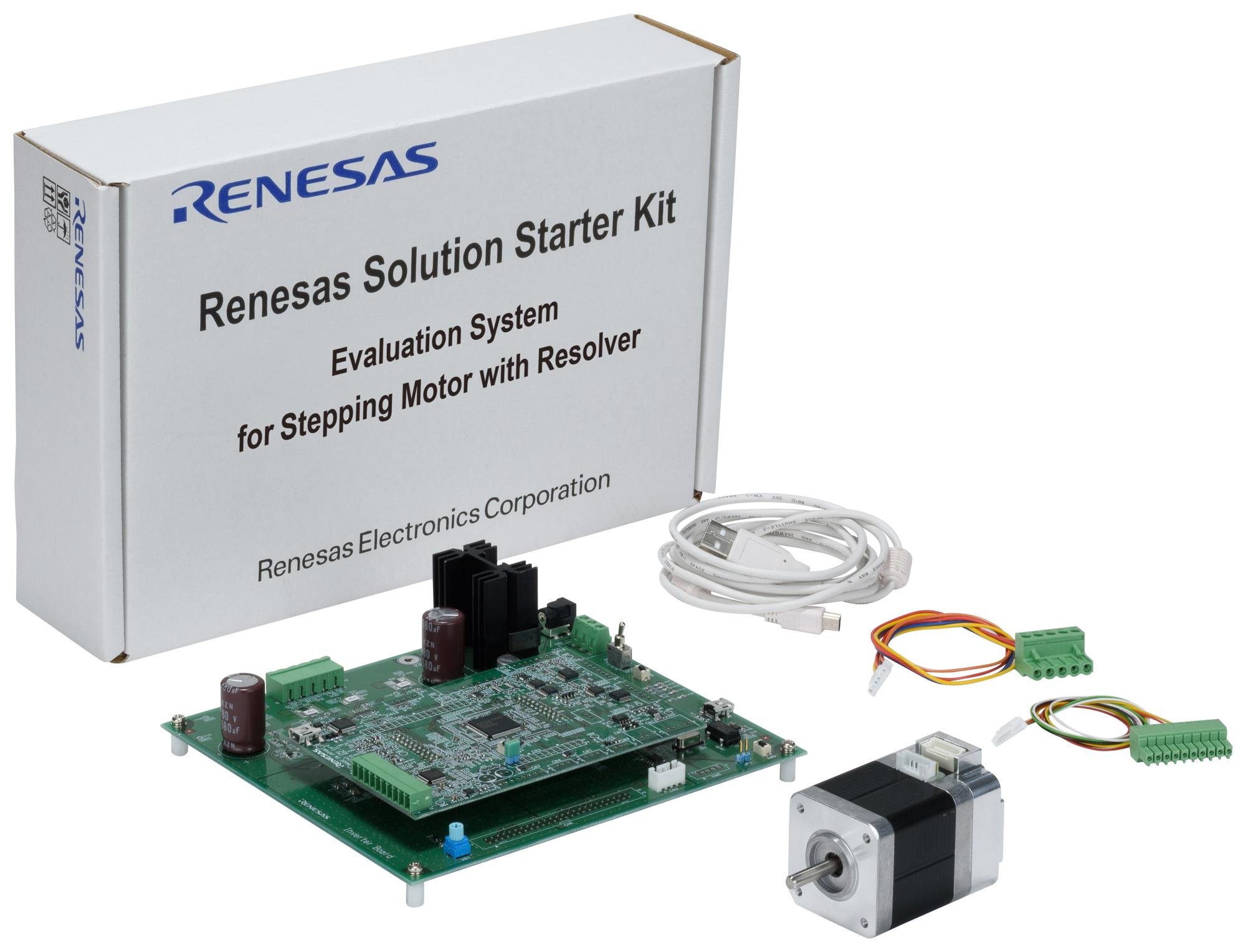 RTK0EMX270S01020BJ EVAL BOARD, STEPPING MOTOR WITH RESOLVER RENESAS