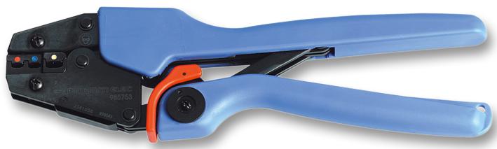 985753 CRIMP TOOL, RATCHET R/B/Y TERMINALS FACOM