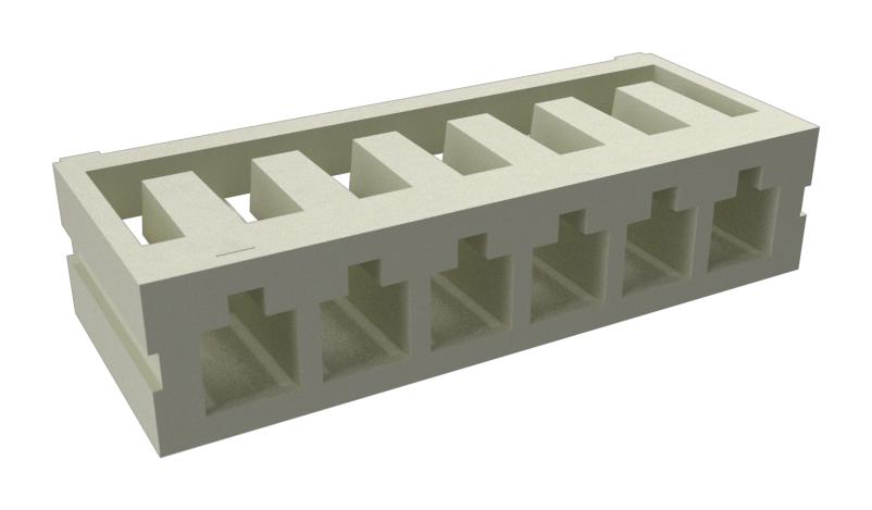 10156618-1600LF CONNECTOR HOUSING, RCPT, 16POS, 2.5MM AMPHENOL ICC