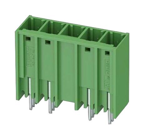 PCV 6/ 3-GL2-7,62 TERMINAL BLOCK, HEADER, 3POS, 41A PHOENIX CONTACT