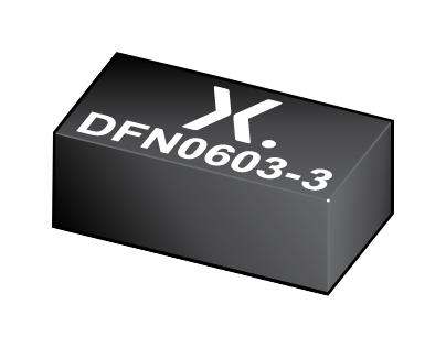 PESD5V0C2BDFZ ESD PROTECTION DEVICE, DFN0603-3 NEXPERIA