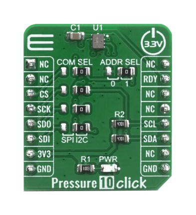 MIKROE-4142 PRESSURE 10 CLICK BOARD MIKROELEKTRONIKA