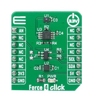 MIKROE-4193 FORCE 4 CLICK BOARD MIKROELEKTRONIKA
