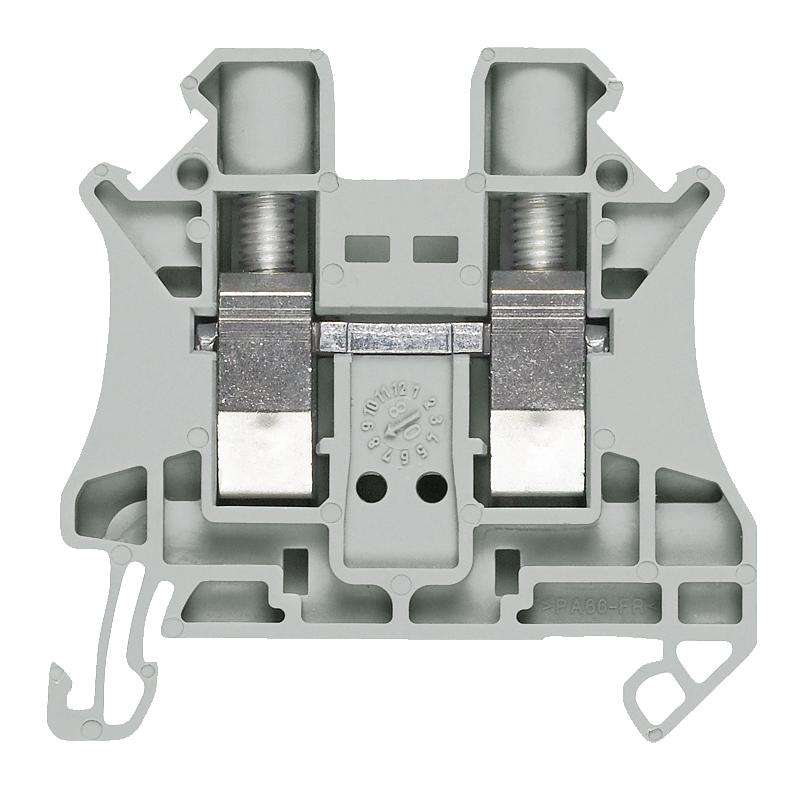 8WH1000-0AH00 TERMINAL BLOCK, DIN RAIL, 2POS, 6MM2 SIEMENS