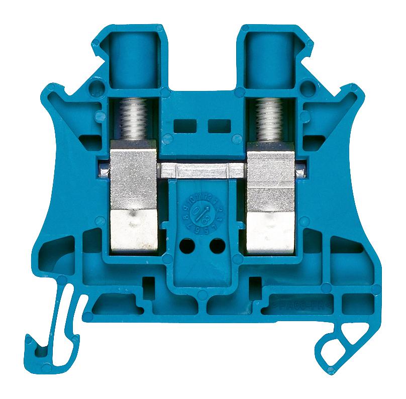 8WH1000-0AG01 TERMINAL BLOCK, DIN RAIL, 2POS, 4MM2 SIEMENS
