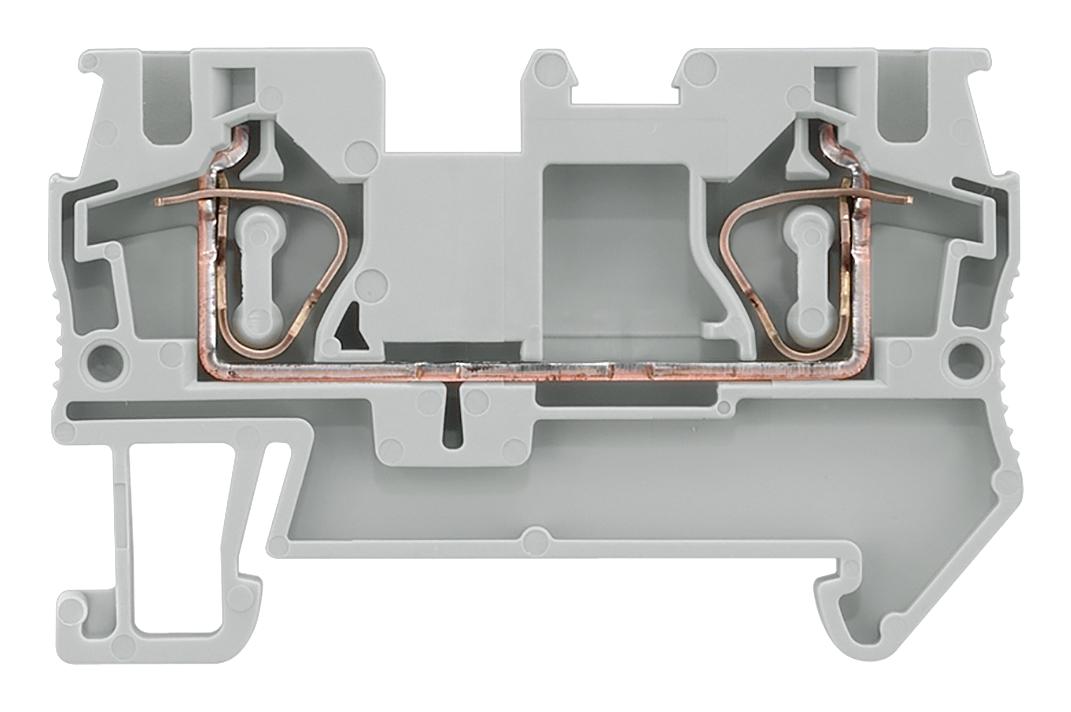 8WH2000-0AG00 DINRAIL TERMINAL BLOCK, 2WAY, 10AWG, GRY SIEMENS