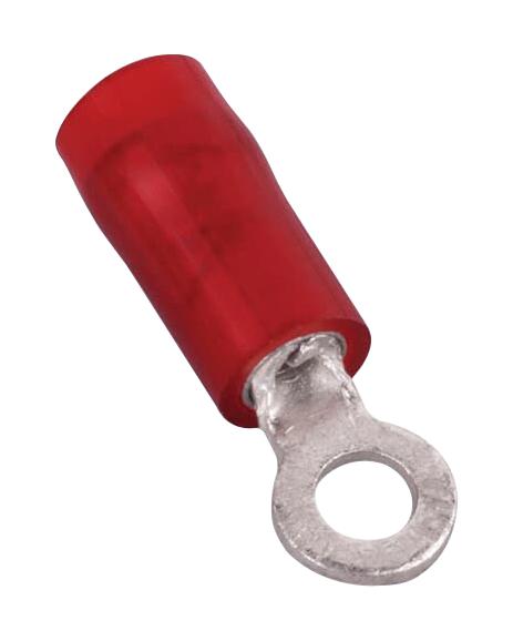 7TAI029810R0005 TERMINAL, RING TONGUE, #6, 16AWG, RED ABB