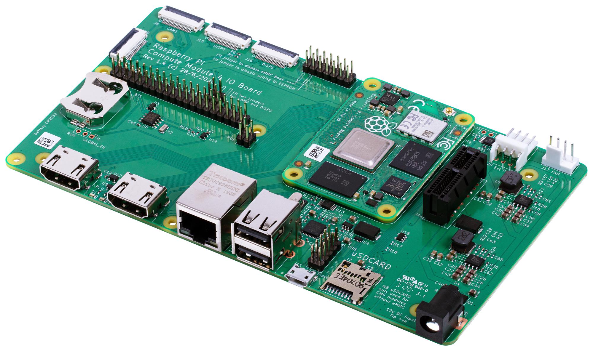 CM4IO RPI COMPUTE MODULE 4 I/O BOARD RASPBERRY-PI