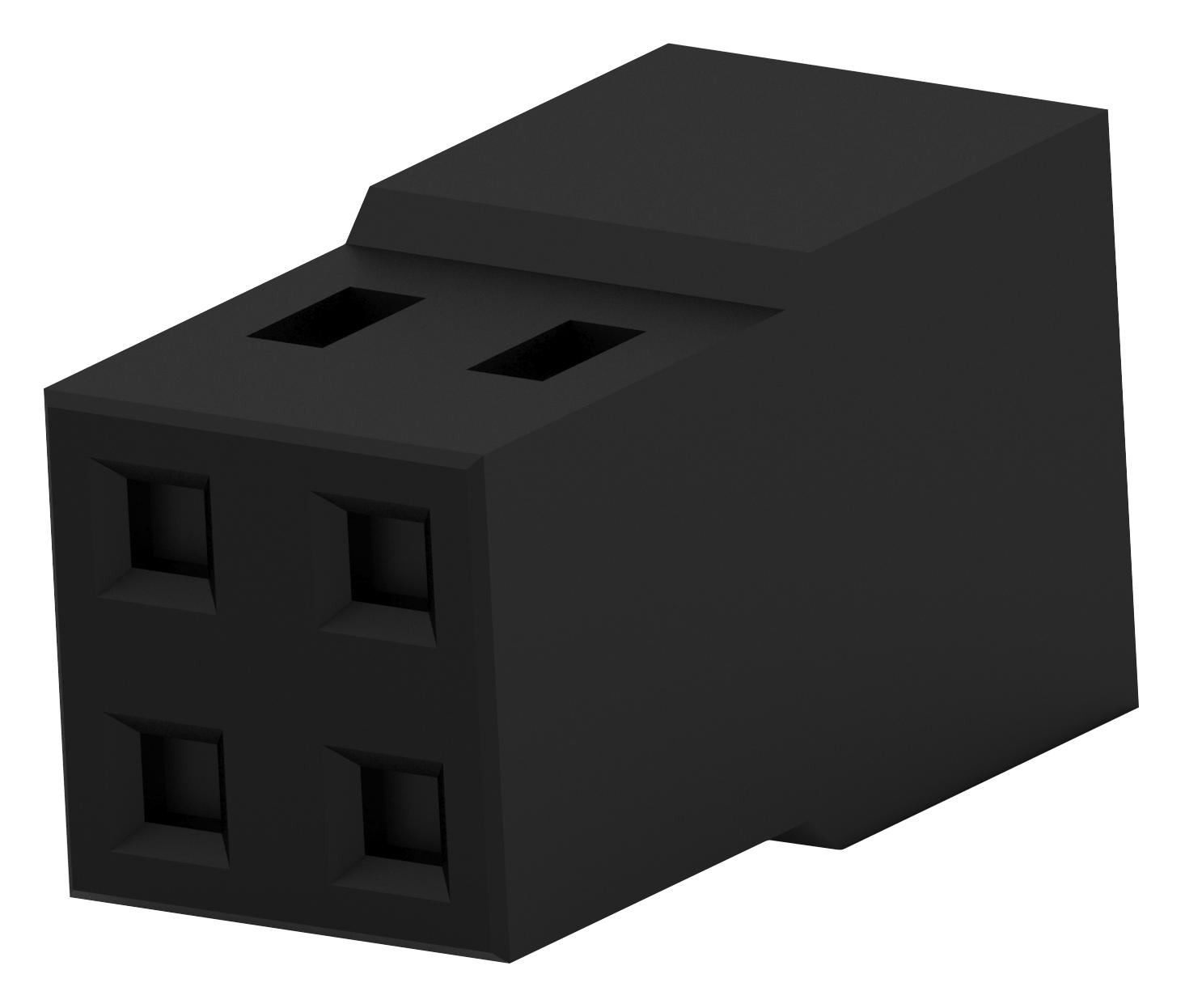 2316108-4 CONNECTOR HOUSING, RCPT, 4POS TE CONNECTIVITY