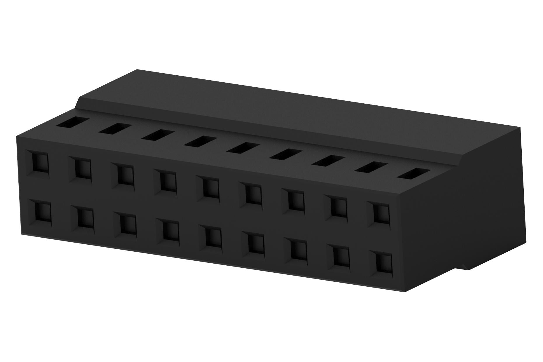 1-2316108-8 CONN HOUSING, RCPT, 18POS, 2ROW, 2MM TE CONNECTIVITY