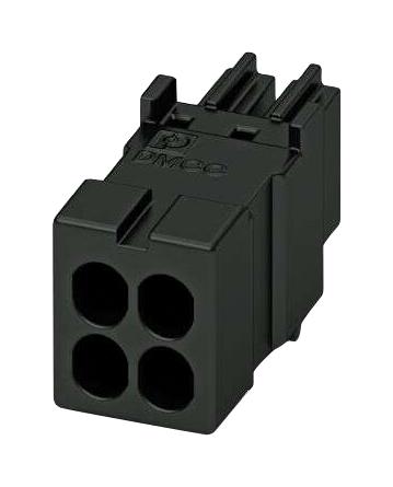 DMCC 0,5/ 2-ST-WOSH-2,54 HOUSING, 2POS, 2.54MM, BLACK PHOENIX CONTACT