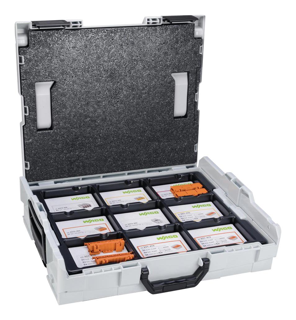 221-500/000-006 MOUNTING CARRIER, BLUE, 77.6MM, PA66 WAGO