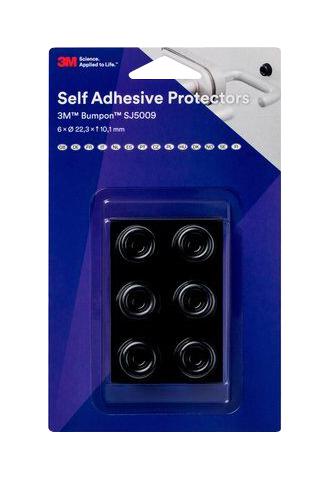 SJ5009 BUMPER, CYLINDRICAL, PU, 22.3MM, PK6 3M