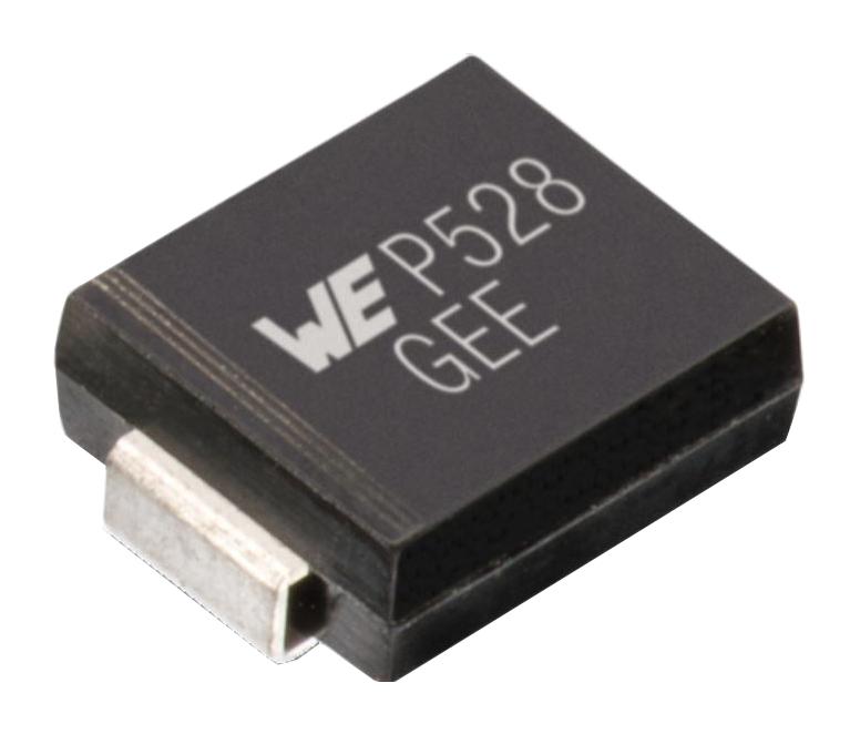 824540222 TVS DIODE, UNIDIR, 220V, 1.5KW, DO-214AB WURTH ELEKTRONIK