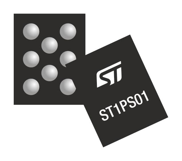ST1PS01FJR DC/DC CONV, SYNC BUCK, 2MHZ, 85DEG C STMICROELECTRONICS